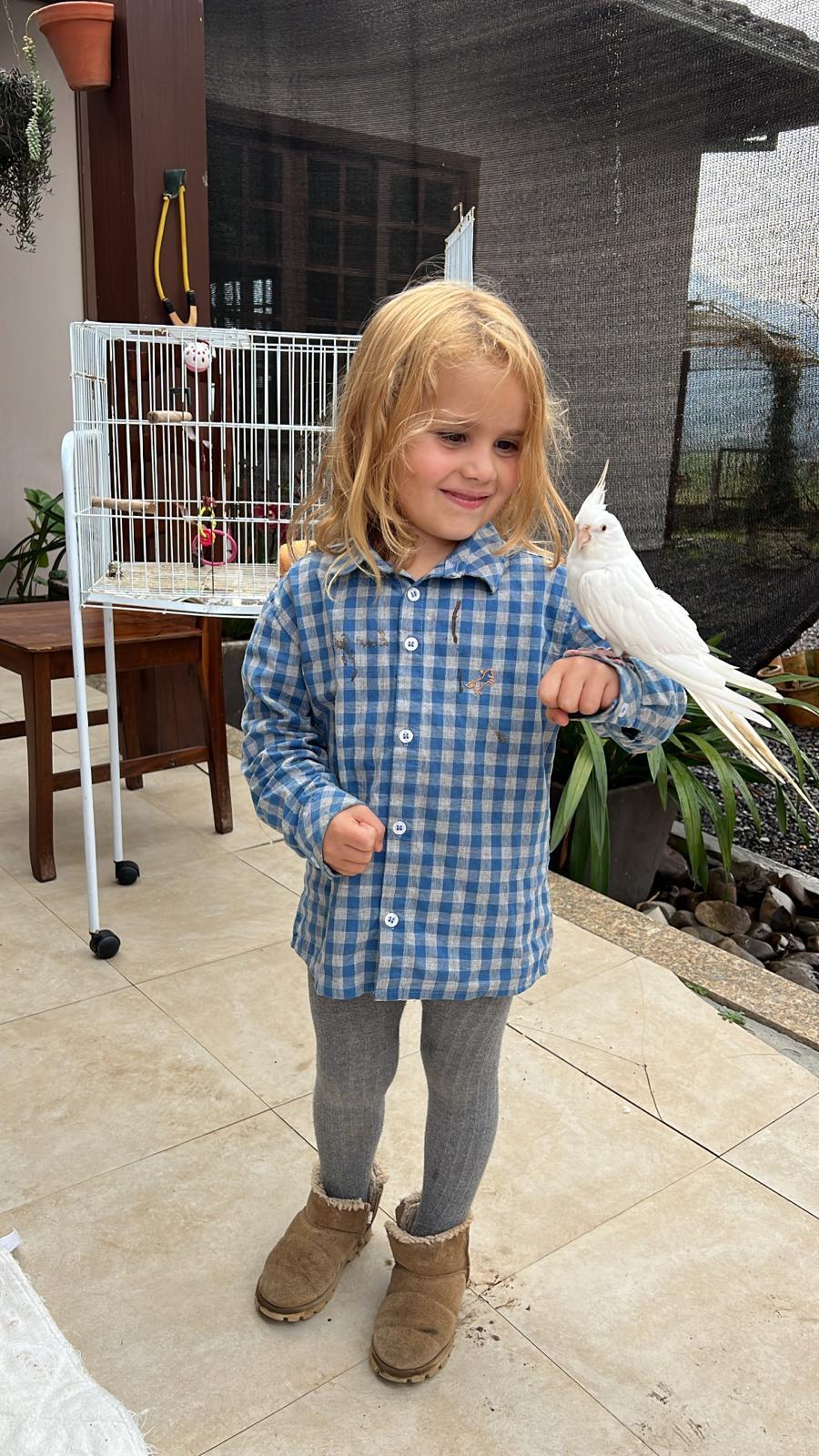 Trinity with a small toad